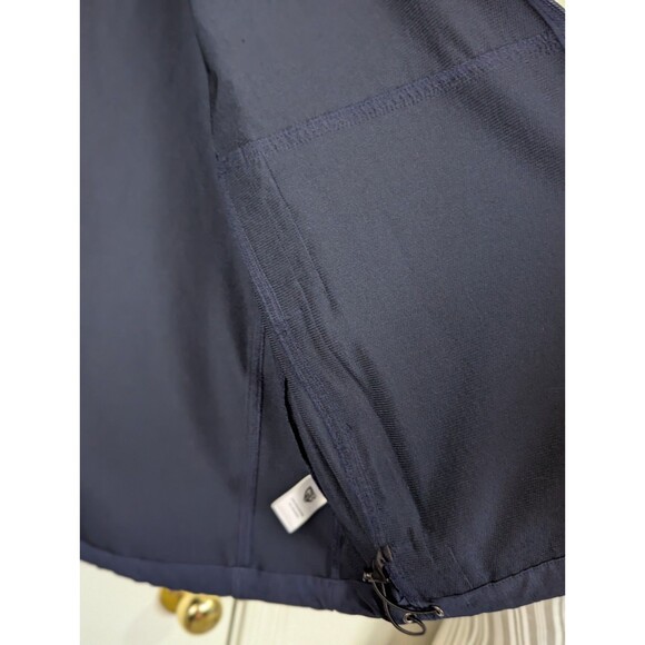 Graham Luxe Jacket Mens XL Navy Golf Windbreaker Lightweight Pockets - Picture 8 of 14